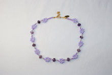 Load image into Gallery viewer, Y2K Amethyst Daisy Dream Necklace
